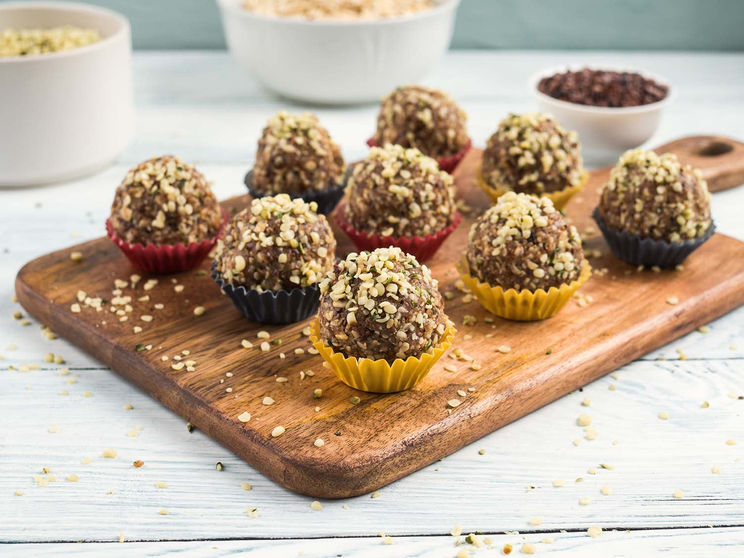 Chocolate and Hemp Protein Balls Hemp Shack