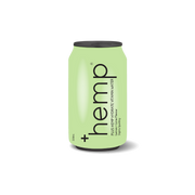 Plus Hemp Hydrate Sparkling Vitamin Water Lemon & Lime 330ml