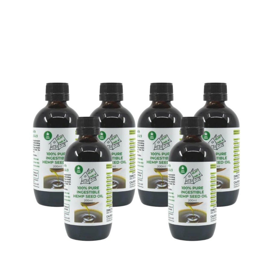 Hemp Seed Oil 200ml - 6 pack