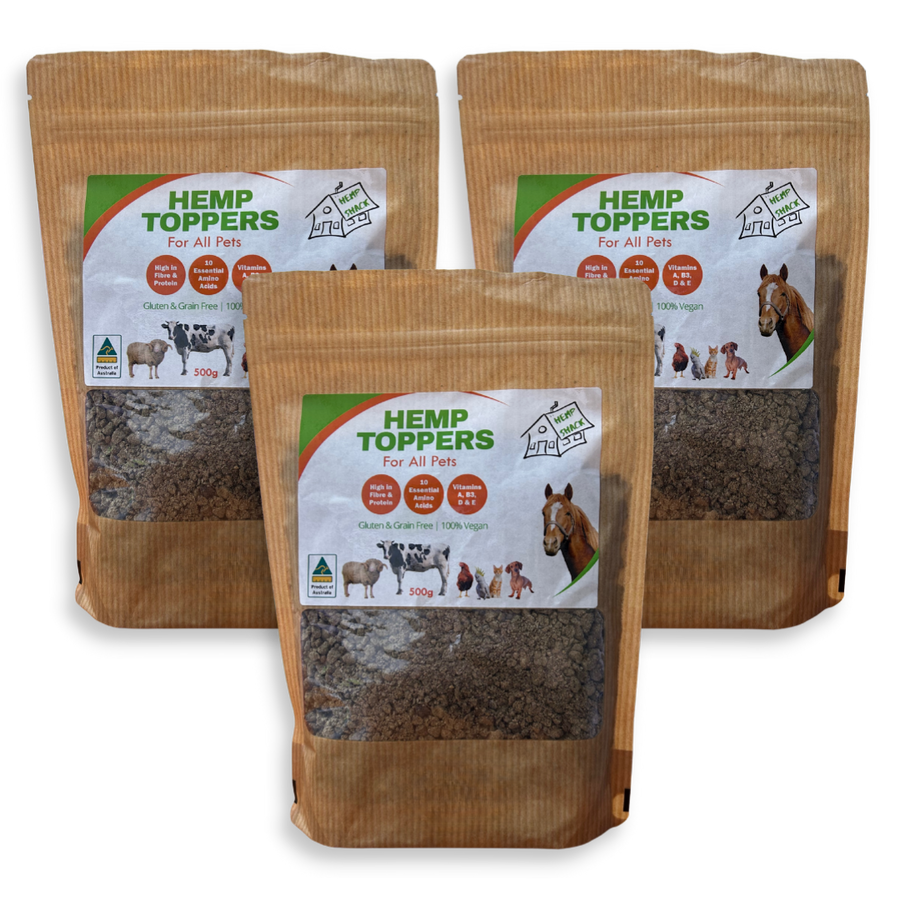 Hemp Toppers Crush Triple Pack