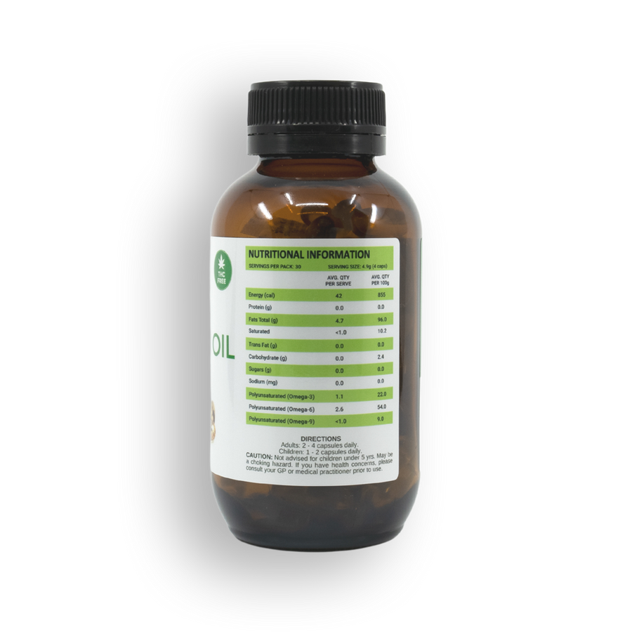 Hemp Seed Oil Capsules