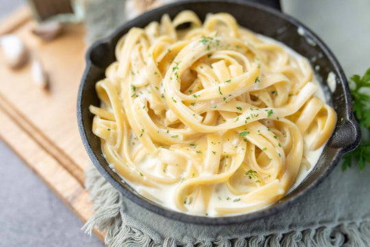 Creamy Cauliflower Hemp Alfredo Sauce