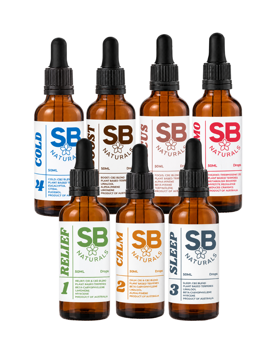 SB Naturals Terpene Drops Range