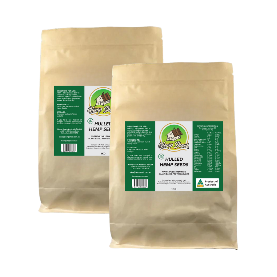 Hulled Hemp Seeds 2kg