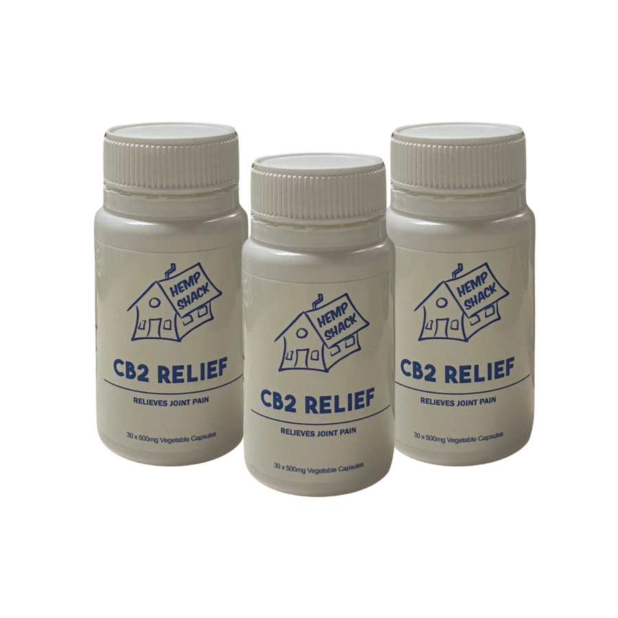 CB2 Relief Capsules Triple Pack